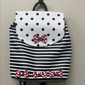 Disney Parks Minnie Mouse Bows Backpack